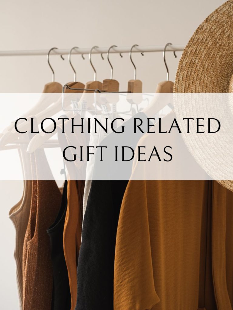 Clothing related gift ideas for moms recovering after a c section. List of practical gift ideas for c section recovery 